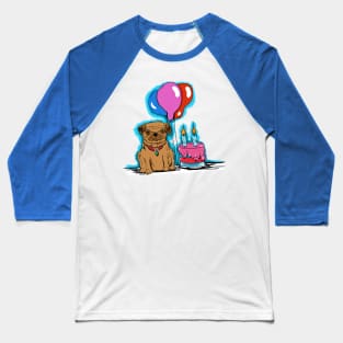 Happy Birthday from Pug Baseball T-Shirt